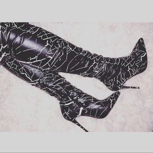 Miss guided high boots worn once